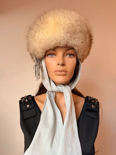 Vintage white blue - vintage, fox